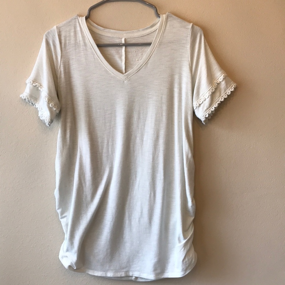 Isabel Maternity white shirt